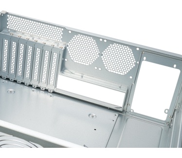 Silverstone RM43-324-RS 4U 24-bay 2.5"/3.5" HDD rackmount storage chassis with Mini-SAS HD SFF-8643 12 Gb/s interface