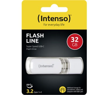 Intenso Flash Line 32GB Wit