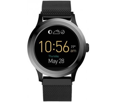 qMust Milanees armband voor Fossil Q Founder 2.0 - Black