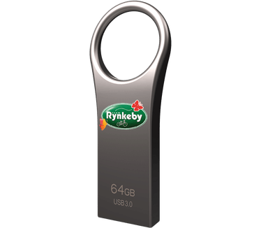 Silicon Power 64GB USB 3.0 Flash Disk Drive Rynkeby Edition 64GB Zilver