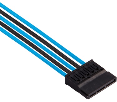 Corsair Premium Individually Sleeved PSU Cables Pro Kit Type 4 Gen 4 Blauw/Zwart Blauw, Zwart