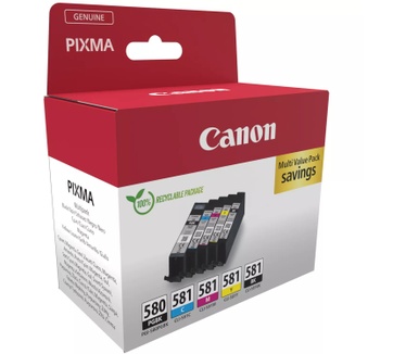 Canon PGI-580/CLI-581 Ink Cartridge BK/CMYK