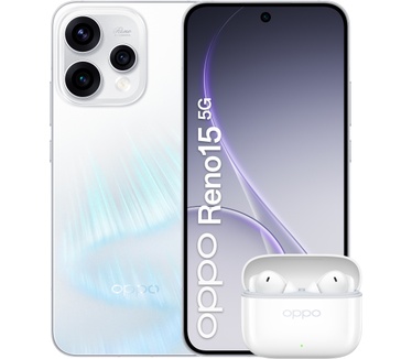 OPPO Reno15 5G Aurora White Box