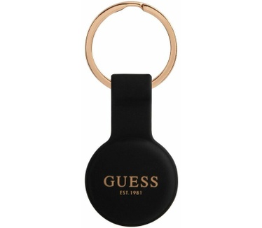 Guess Silicone Case voor Apple AirTag - Zwart