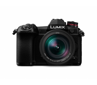 Panasonic Lumix G DC-G9 + 12-60mm f/2.8-4.0 + 50-200mm f/2.8-4.0 + rugtas Zwart