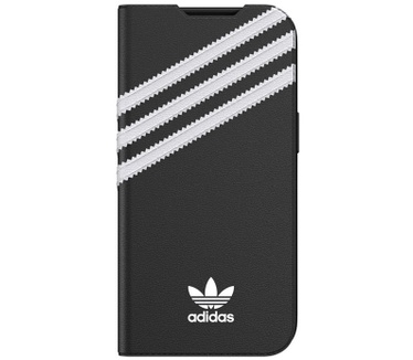 Adidas 3-Stripes Book Case voor Apple iPhone 13 (6.1") - Zwart Zwart