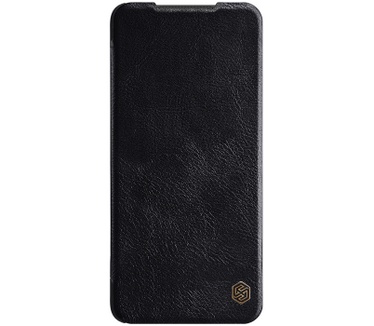 Nillkin Qin PU Leather Book Case Xiaomi Poco X3 NFC / Pro - Zwart Zwart