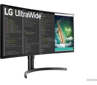 LG 35WN73A Zwart Zwart