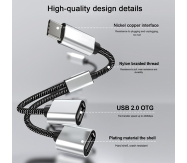 4smarts 456905 Grijs, Zwart