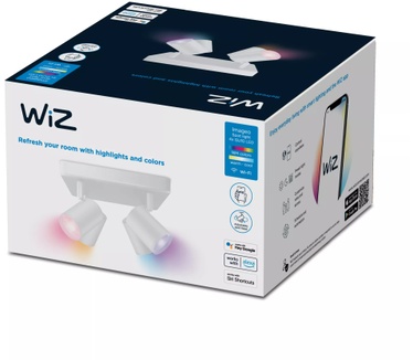 WiZ Connected IMAGEO 4x draaibare spot vierkante plaat