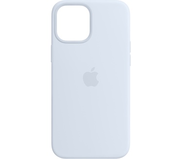 Apple MagSafe Siliconen Back Cover Lichtblauw iPhone 12 Pro Max