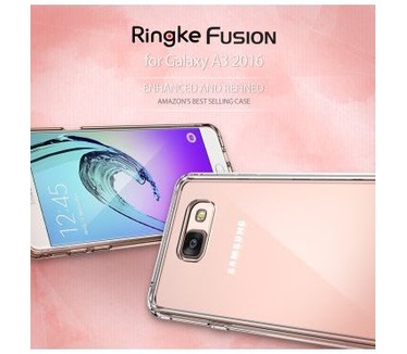Ringke Fusion Samsung Galaxy A3 (2016) Hoesje Doorzichtig Crystal View Transparant