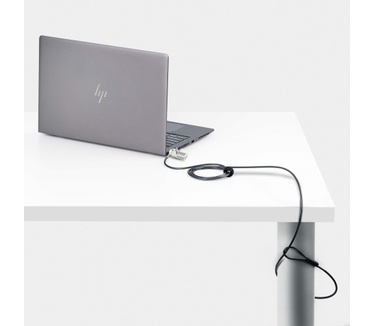 Startech.com 10 Pack Laptop Kabelsloten met Dubbele Toegang, 2m Security Kabel, Gelijksluitende Cilinder en Combinatieslot voor Apparaten met K-Slot, Anti-Diefstal Computerslot met Stalen Kabel
