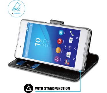 BeHello Sony Xperia Z3+ Wallet Case Black