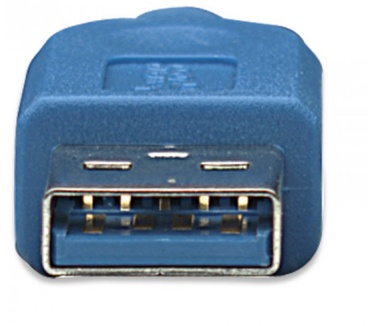 Techly USB 3.0 Superspeed Cable A / Micro B 3m Blue ICOC MUSB3-A-030