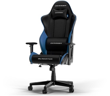 DXRacer GLADIATOR L Black & White PVC Leather gamestoel