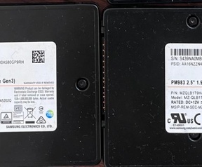 2x Samsung PM983 1.92TB U.2 NVMe Datacenter SSD - 100% Health - NAS ...