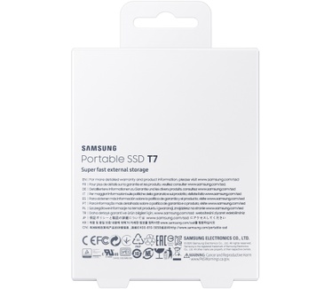 Samsung Portable SSD T7 500GB Rood