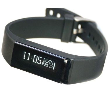 Vidonn PulseBand A6 Zwart (Zwart Bandje)