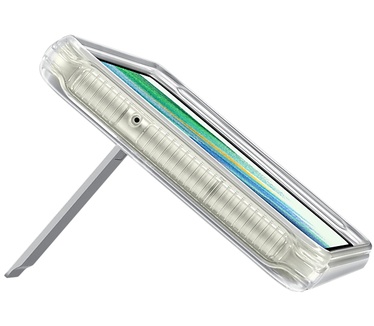 Samsung Clear Standing Rugged Cover S21 FE