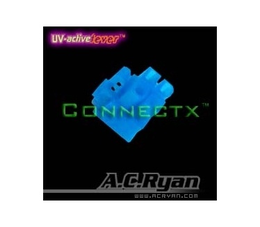 AC Ryan ACR-CB8072 ATX 4pin Female P4 12V Connector (UV-Blauw)