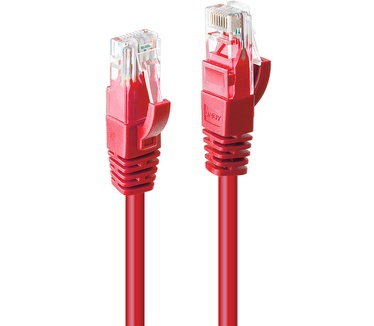 Lindy Rj45/Rj45 Cat6 20m Rood