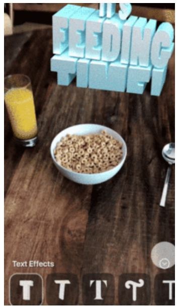Facebook augmented reality