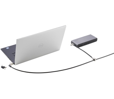 Kensington Slim N17 2.0 Keyed Dual Head Laptop Lock voor Wedge-Shaped Slots - Supervisor Keyed
