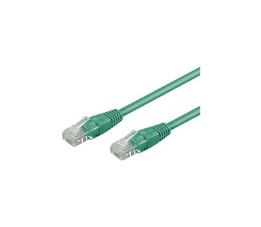 Goobay CAT 5-050 UTP Green 0.50m