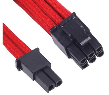 Silverstone 8pin to PCI-E 8pin(6+2) connector (Red)