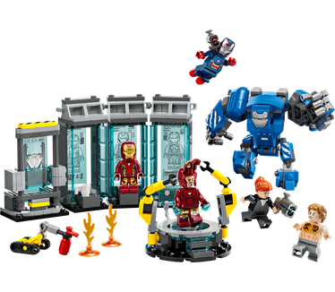 LEGO Marvel Iron Mans laboratorium: harnasruimte