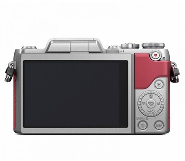Panasonic Lumix G DMC-GF7 + Lumix G Vario 12-32mm F3.5-5.6 Asph. Mega OIS Roze