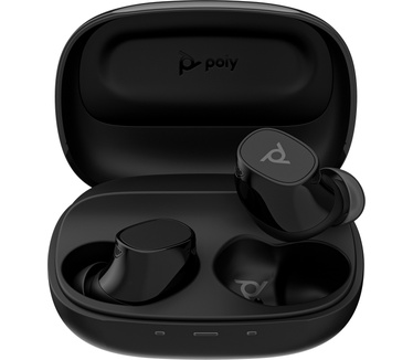 Poly Voyager Free 20 Gray Earbuds +Basic Charge Case (Zwart)