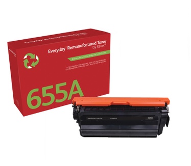 Xerox Everyday Zwart Toner vervangt de HP HP 655A (CF450A), Standaard rendement