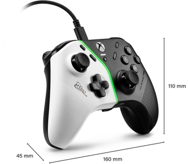 Thrustmaster H.E.A.R.T. Wit, Zwart