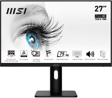 MSI PRO MP273P Zwart