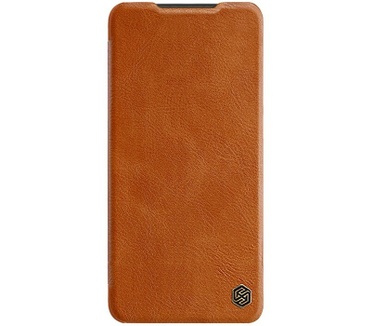 Nillkin Qin PU Leren Book Case Samsung Galaxy A14 (A146) - Bruin Bruin