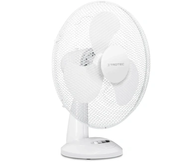 Trotec Tafelventilator TVE 14 met 3 snelheden, automatische 90°-oscillatie functie, uitschakelbaar