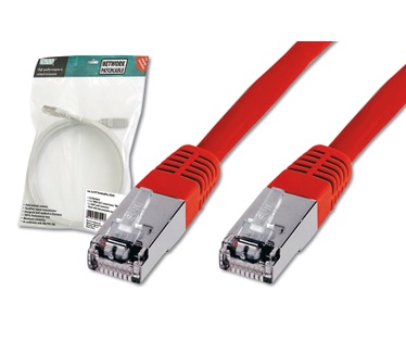Digitus Patch Cable, SFTP, CAT5E, 1M, red