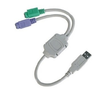 M-Cab USB A - 2 x PS/2