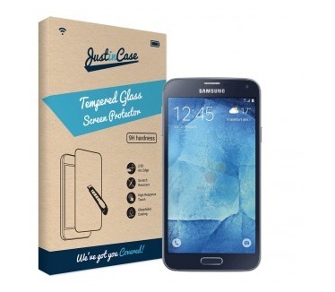 Just in Case Tempered Glass Samsung Galaxy S5 / S5 Plus / S5 Neo - Arc Edge