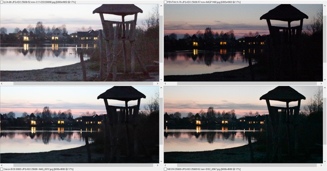 Praktijkfoto op 25.600 iso