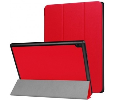 qMust Lenovo Tab 4 10 Smart Tri-Fold Case - Rood