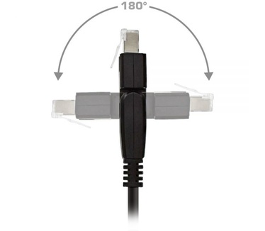 InLine RJ45/RJ45 Cat6a 1m