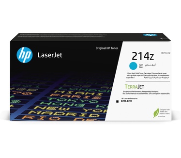HP 214Z originele ultra high-capacity LaserJet-tonercartridge, cyaan