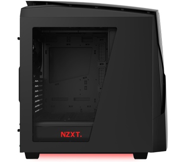 NZXT Noctis 450 Zwart/Rood