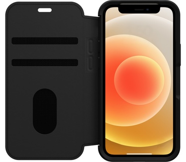 Otterbox Strada Leren Book Case Apple iPhone 12 Mini Zwart