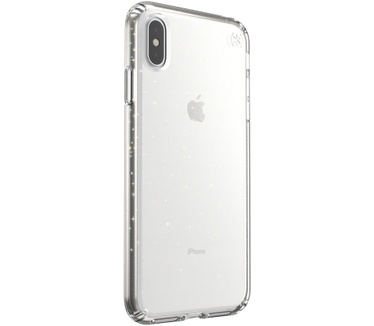 Speck Presidio Clear + Glitter iPhone XS Max (iPhone XS Max) Transparant