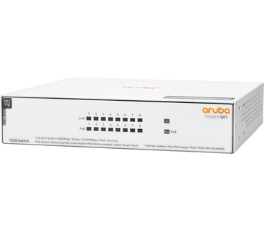 HPE Aruba Instant On 1430 8G Class4 PoE 64W