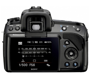 Sony Alpha DSLR-A450 Zwart